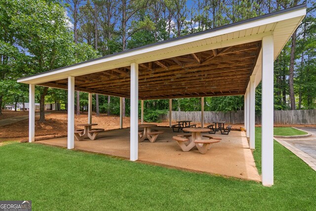 111 Trellis Ct, Acworth, GA 30101 - view of property's community featuring a patio area