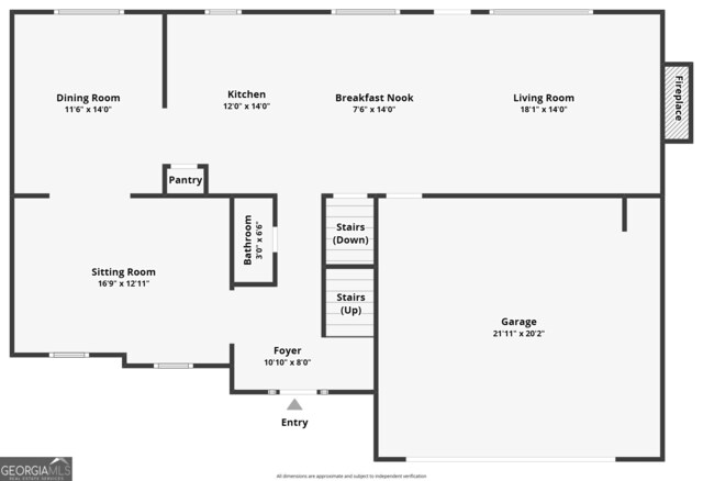 111 Trellis Ct, Acworth, GA 30101 - property floor plan