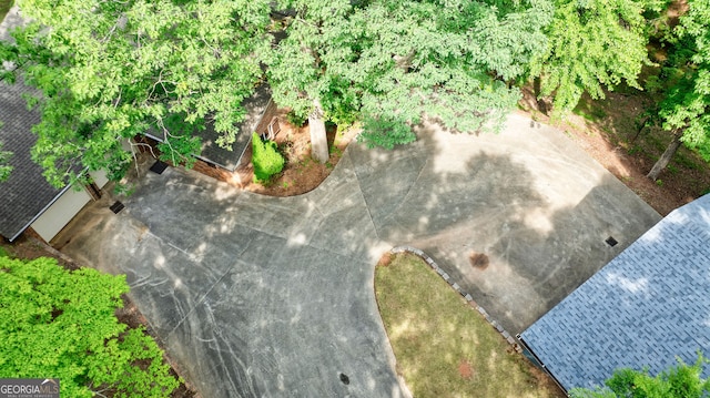 aerial view
