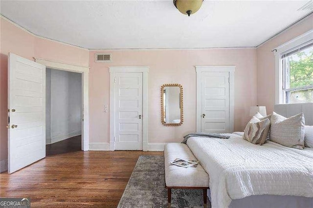 118 Waverly Way, Atlanta, GA 30307 - bedroom with wood finished floors and baseboards