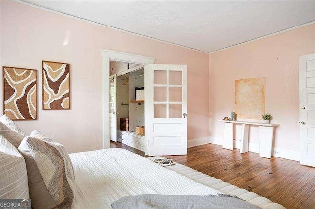 118 Waverly Way, Atlanta, GA 30307 - bedroom featuring wood finished floors and baseboards