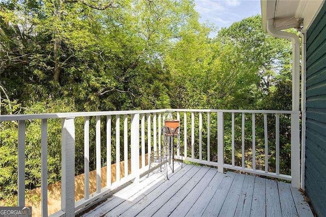 118 Waverly Way, Atlanta, GA 30307 - view of wooden terrace