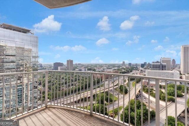 400 W Peachtree St NW Unit 2604, Atlanta, GA 30308 - balcony with a view of city