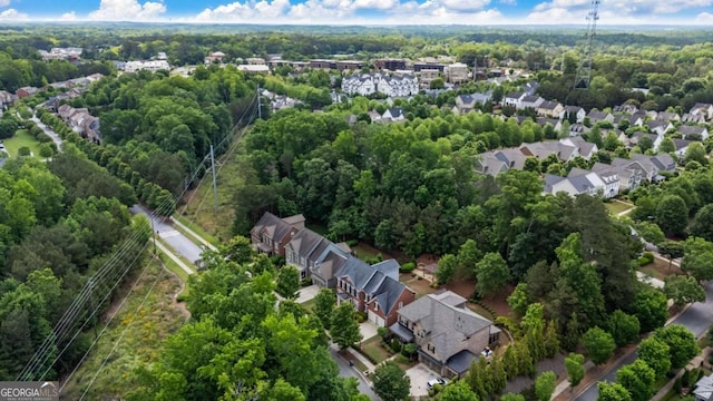 2165 Mcfarlin Ln, Alpharetta, GA 30004 - aerial view of property's location featuring nearby suburban area