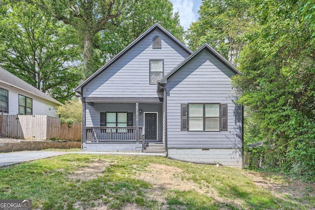 558 Elbridge Dr NW, Atlanta, GA 30318 - bungalow-style house with covered porch