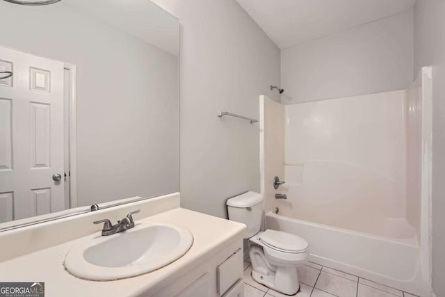 558 Elbridge Dr NW, Atlanta, GA 30318 - full bath featuring vanity, tile patterned floors, and shower / tub combination