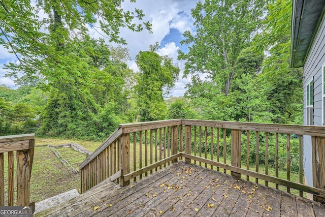 558 Elbridge Dr NW, Atlanta, GA 30318 - view of deck