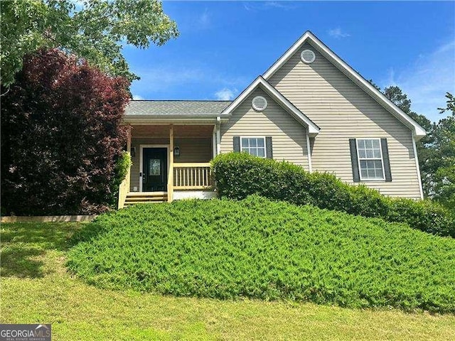 107 Oconnor Dr, Dallas, GA 30157 - single story home featuring a porch and a front lawn