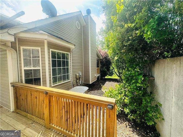 107 Oconnor Dr, Dallas, GA 30157 - wooden deck featuring fence