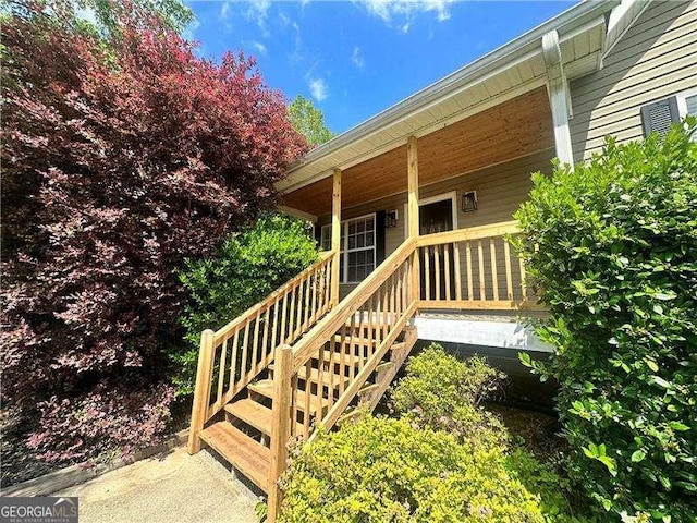 107 Oconnor Dr, Dallas, GA 30157 - entrance to property with covered porch