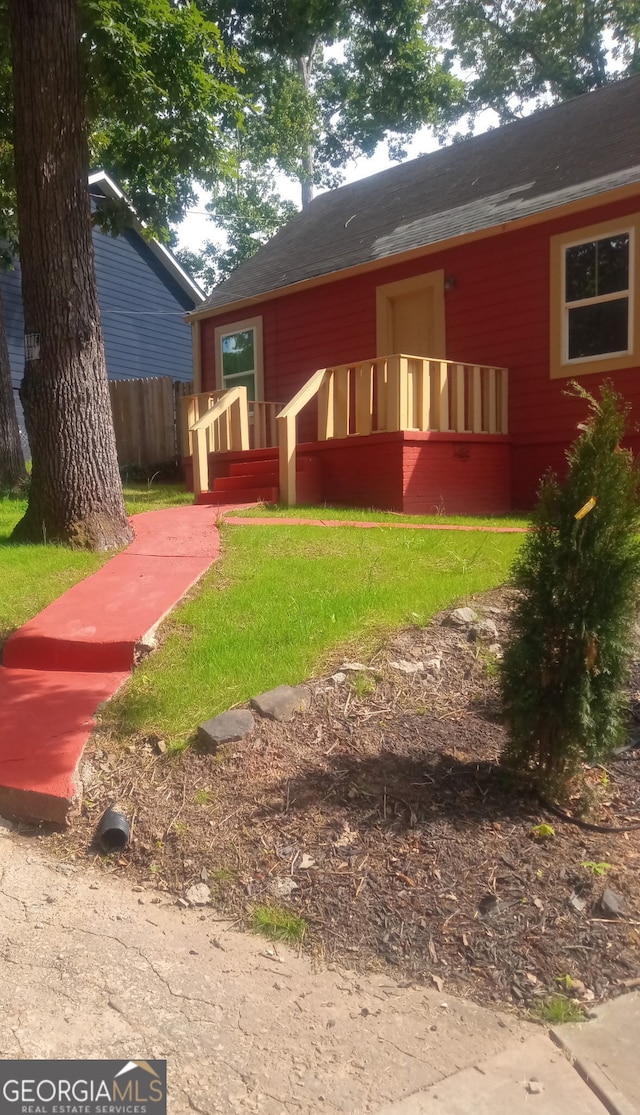1105 Oak Knoll Ter SE, Atlanta, GA 30315 - view of yard