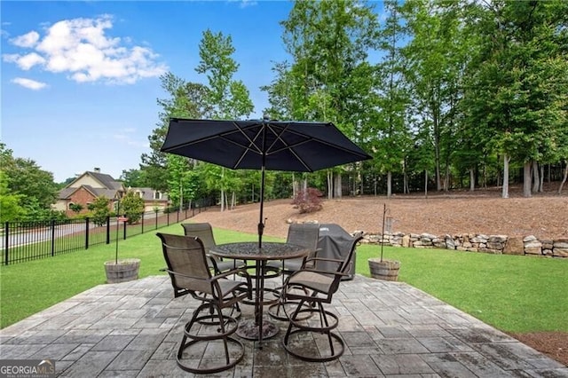 5844 Yoshino Cherry Ln, Braselton, GA 30517 - view of patio featuring outdoor dining area