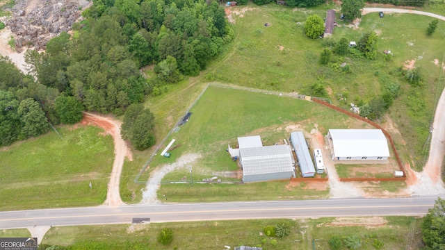 2109 Brewers Mill Rd, Elberton, GA 30635 - aerial overview of property's location with rural landscape