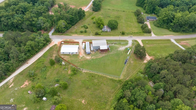 2109 Brewers Mill Rd, Elberton, GA 30635 - aerial view of property's location featuring rural landscape