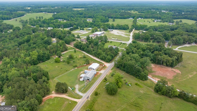 2109 Brewers Mill Rd, Elberton, GA 30635 - aerial view of property and surrounding area featuring rural landscape