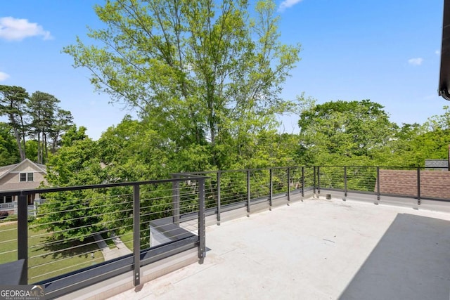 1287 Star Dr NE, Brookhaven, GA 30319 - view of patio featuring a balcony