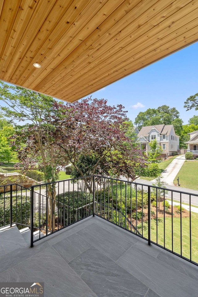 1287 Star Dr NE, Brookhaven, GA 30319 - balcony featuring a residential view