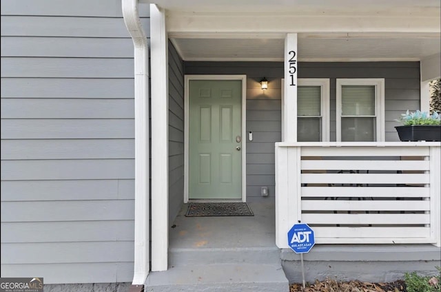 251 Aurora Ave NW, Atlanta, GA 30314 - doorway to property with a porch
