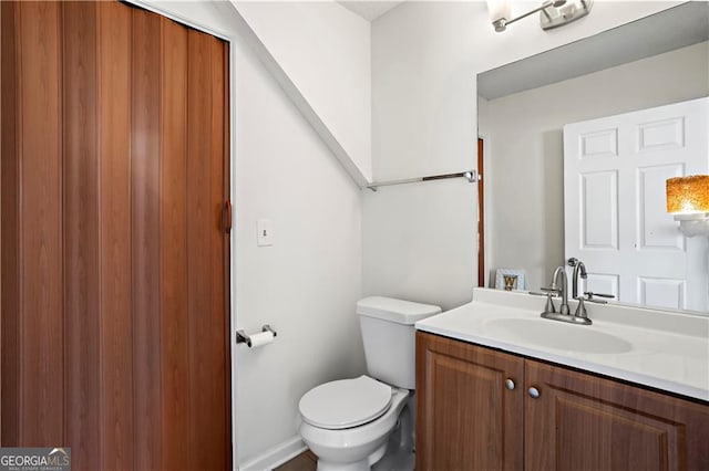 2540 Park Ave, Austell, GA 30106 - bathroom with toilet and vanity