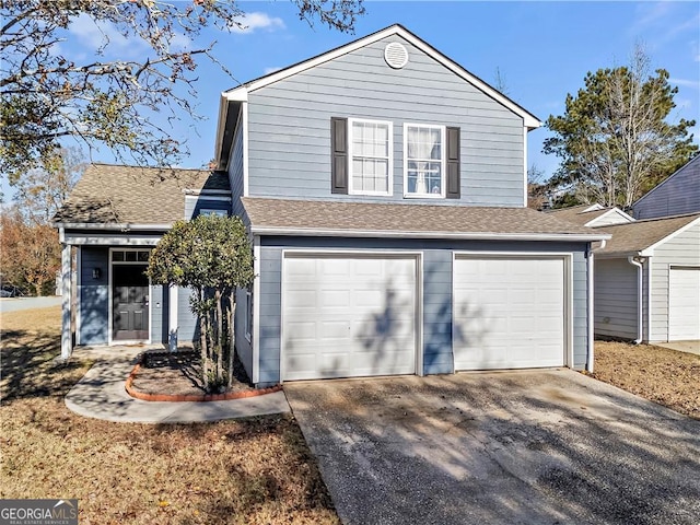 2540 Park Ave, Austell, GA 30106 - traditional-style house featuring driveway, a garage, and a shingled roof