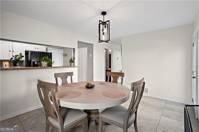 2540 Park Ave, Austell, GA 30106 - dining room featuring light tile patterned flooring and baseboards