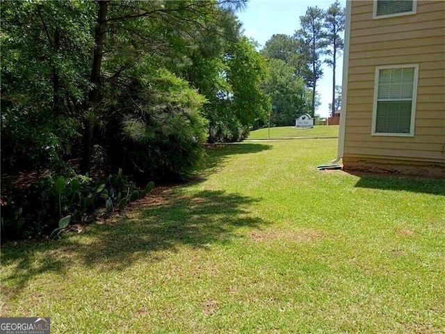 5517 Rock Shoals Way, Atlanta, GA 30349 - view of green lawn