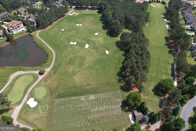 1023 Little Darby Ln, Suwanee, GA 30024 - view of property location featuring a large body of water and a local golf course