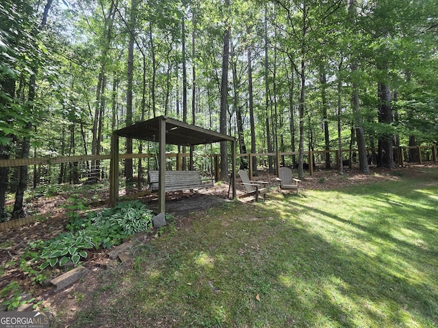 55 Hubbard Ct, Newnan, GA 30263 - view of yard