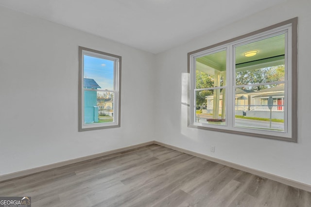 1601 Coventry St, Savannah, GA 31415 - spare room featuring light wood-style floors and healthy amount of natural light