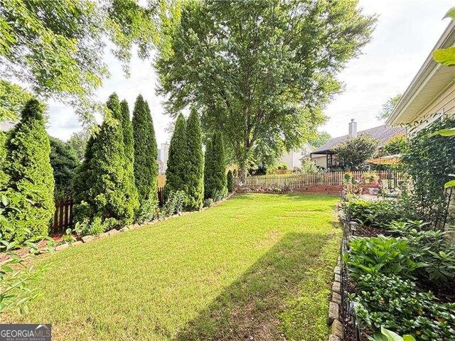 4025 Mcdowell Dr, Acworth, GA 30101 - view of yard