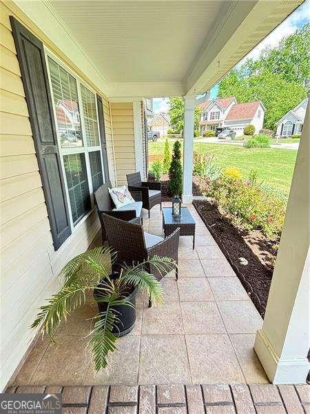 4025 Mcdowell Dr, Acworth, GA 30101 - view of porch