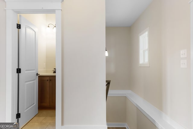 113 Summit View Ln, Ellijay, GA 30540 - hall with light tile patterned floors