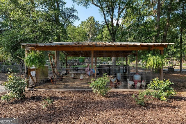 1208 Nease Rd, Guyton, GA 31312 - view of home's community featuring exterior structure and an outdoor structure