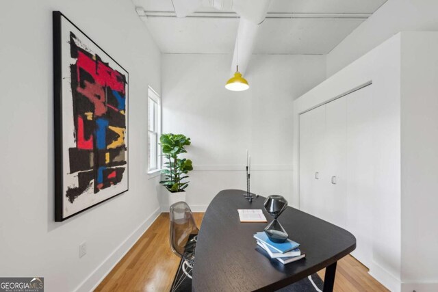 1058 Piedmont Ave Unit 103, Atlanta, GA 30309 - office featuring light wood finished floors and baseboards