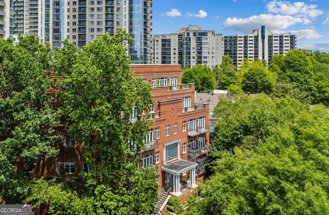 1058 Piedmont Ave Unit 103, Atlanta, GA 30309 - view of property with a city view