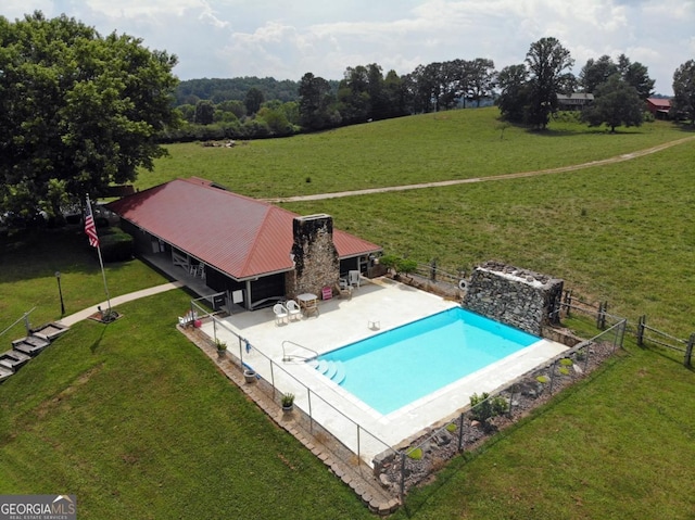 86 Moccasin Ln Unit 16, Blairsville, GA 30512 - view of swimming pool with a patio