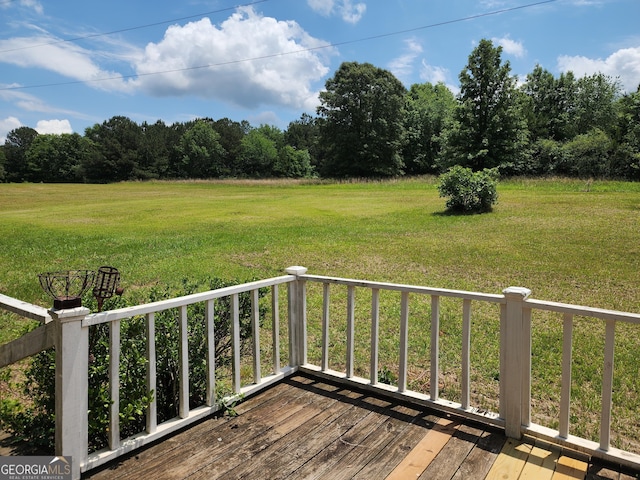 715 Bailey Jester Rd, Griffin, GA 30224 - deck featuring a yard
