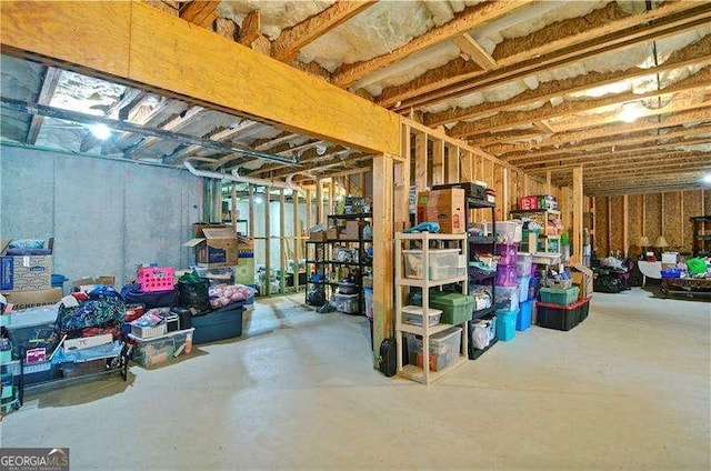514 Creekshire Cir, Canton, GA 30115 - view of unfinished basement