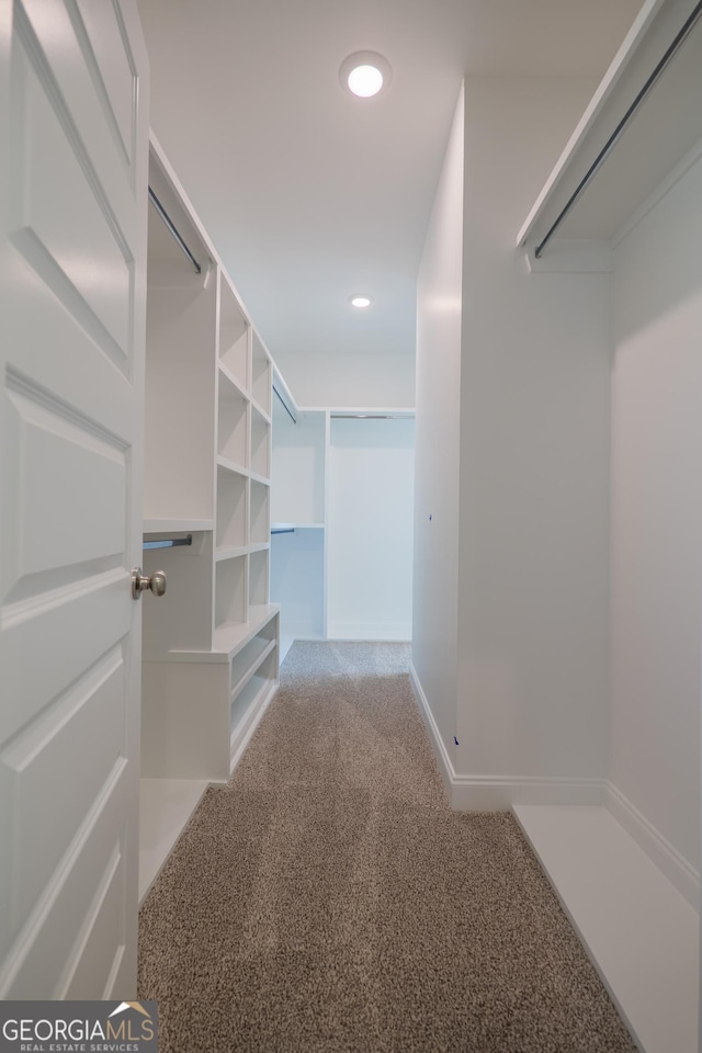 3916 Bull Run, Valdosta, GA 31605 - walk in closet featuring carpet flooring