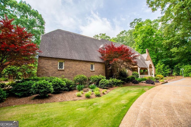 98 Sweetbriar Ln, Carrollton, GA 30117 - view of front of home with a front lawn and brick siding