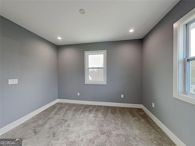 629 Windsor St, Atlanta, GA 30312 - carpeted spare room with plenty of natural light and recessed lighting