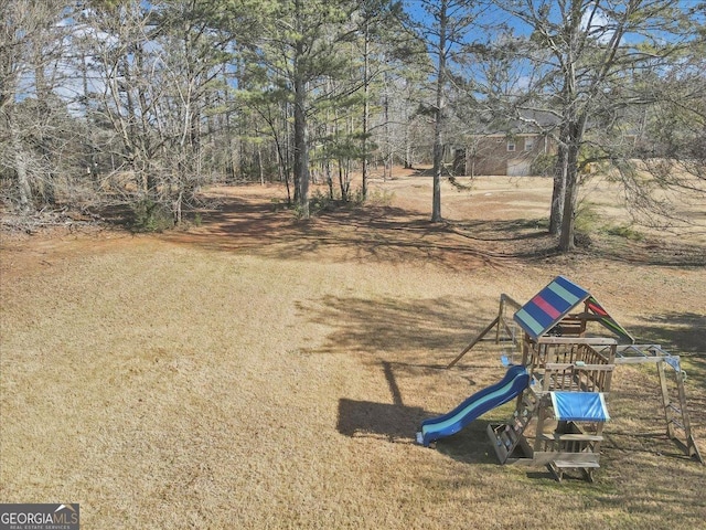 101 Lumby Ln, Stockbridge, GA 30281 - view of yard with a playground