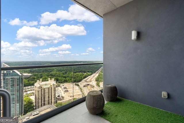 3344 Peachtree Rd NE Unit 3601, Atlanta, GA 30326 - view of balcony