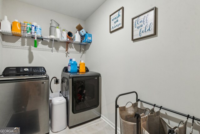 103 Olson Way, Kingsland, GA 31548 - washroom with separate washer and dryer