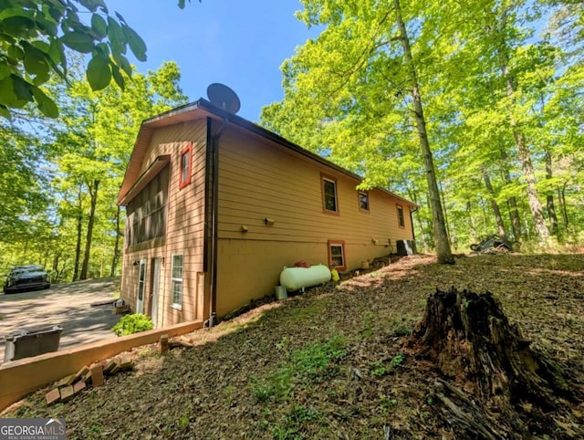 314 Catawba Cir, Ellijay, GA 30540 - view of property exterior with central AC