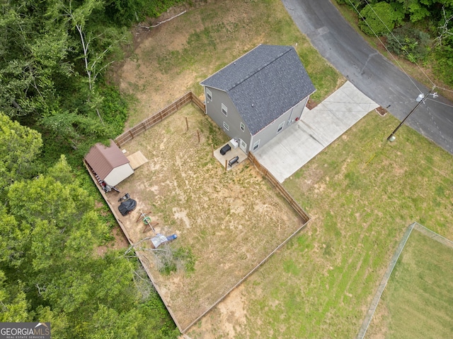 106 Hill St, Cedartown, GA 30125 - aerial view of property and surrounding area