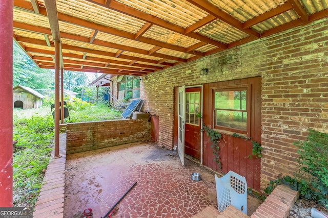 180 E Greenwood Dr, Carrollton, GA 30117 - view of patio
