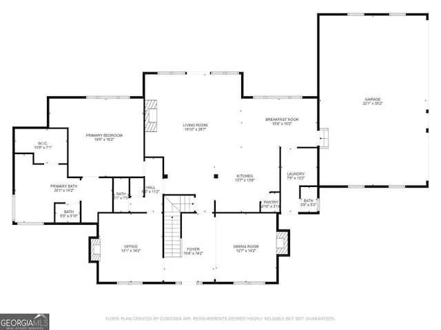 2195 Hickory Hill Rd, Alpharetta, GA 30004 - floor plan / room layout
