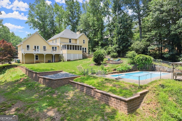 1713 Dudley Dr, Woodstock, GA 30188 - view of swimming pool