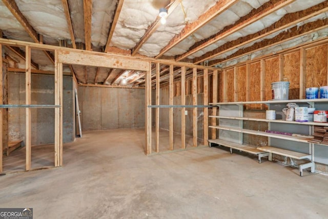 5655 Stevehaven Ln, Cumming, GA 30028 - view of unfinished below grade area